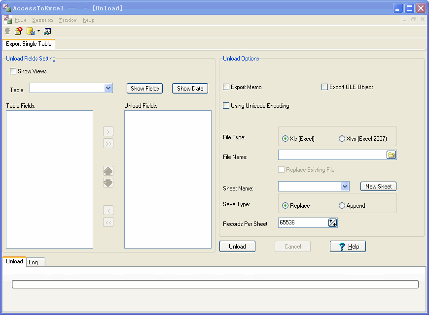 Export data from Access To Excel - export Access table form