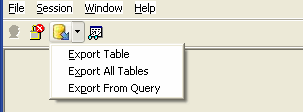 Export data from Access to file - export from both table and query