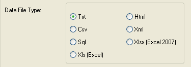 Export data from Access to file - multiple file format
