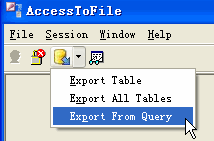 Export Access Query Results To CSV - start