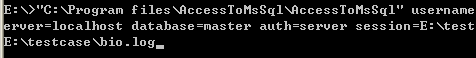 Import Access To MS SQL Server  - Command line and automate