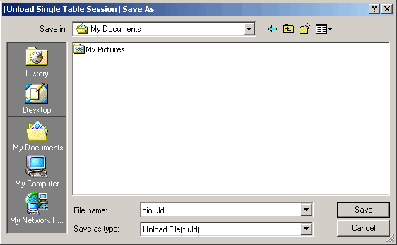 Import data from Access To Sql Server - save session