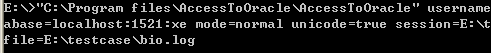Import Access To Oracle  - Command line and automate
