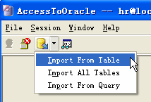 Migrate Access To Oracle - start