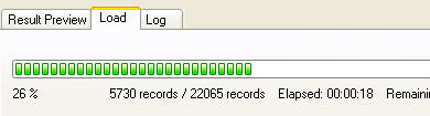 Csv To Access - display progress