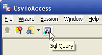 Import data from Csv to Access - query import csv results