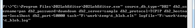 command line execute task