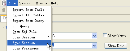 Export DB2 To Access - sava/load session