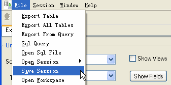 Export data from DB2 To Csv - sava/load session