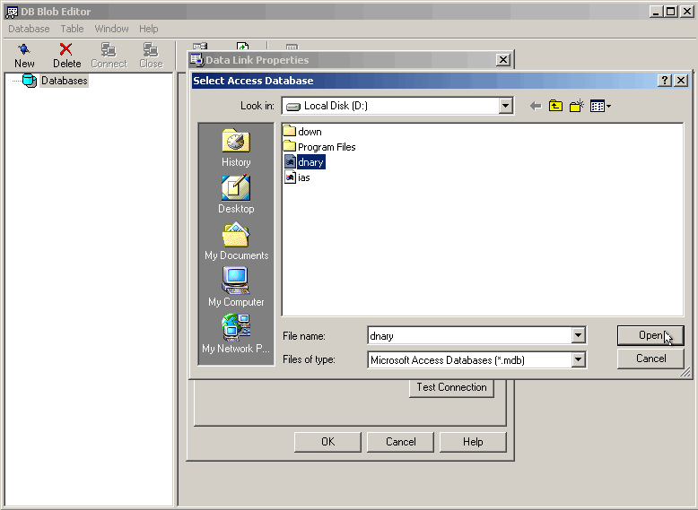 database file