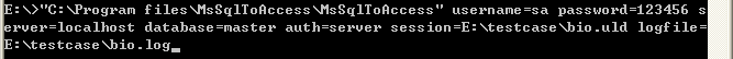 Automate Sql Server export to Access - session
