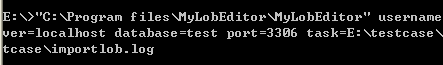 import/export mysql blob data, command line, scheduled