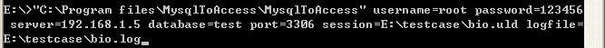 Automate Mysql export to Access - session
