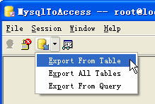 Transfer Mysql To Access - start