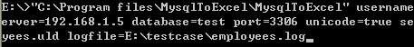 Export data from Mysql to Excel  - Command line and automate