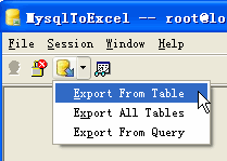 Mysql To Excel - start