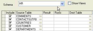 Export Oracle To Access - Export all tables