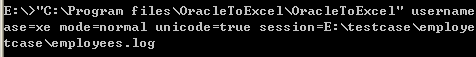Export data from Oracle to Excel  - Command line and automate