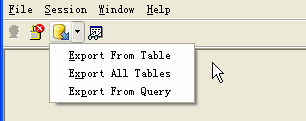 Export data from Oracle to Excel - export from both table and query