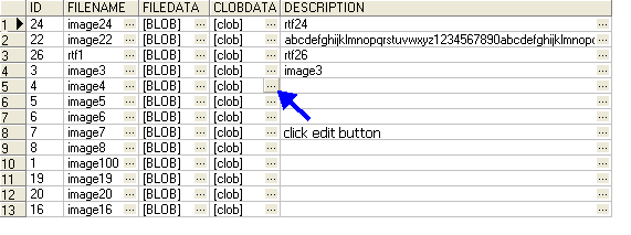 show lob data