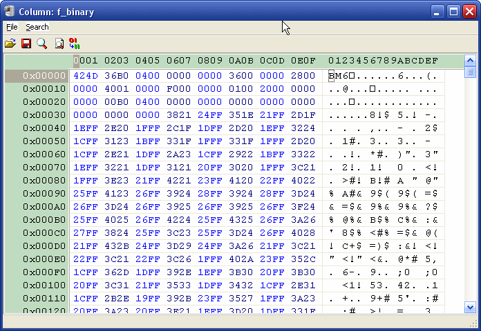 Sql Server BLOB Data Editor - edit sql server binary and varbinary