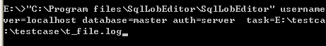 import/export Sql Server blob data, command line, scheduled