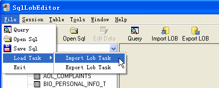 Sql Server LOB Editor - load task