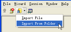 Import A Folder Of CSV Files To DB2 - start