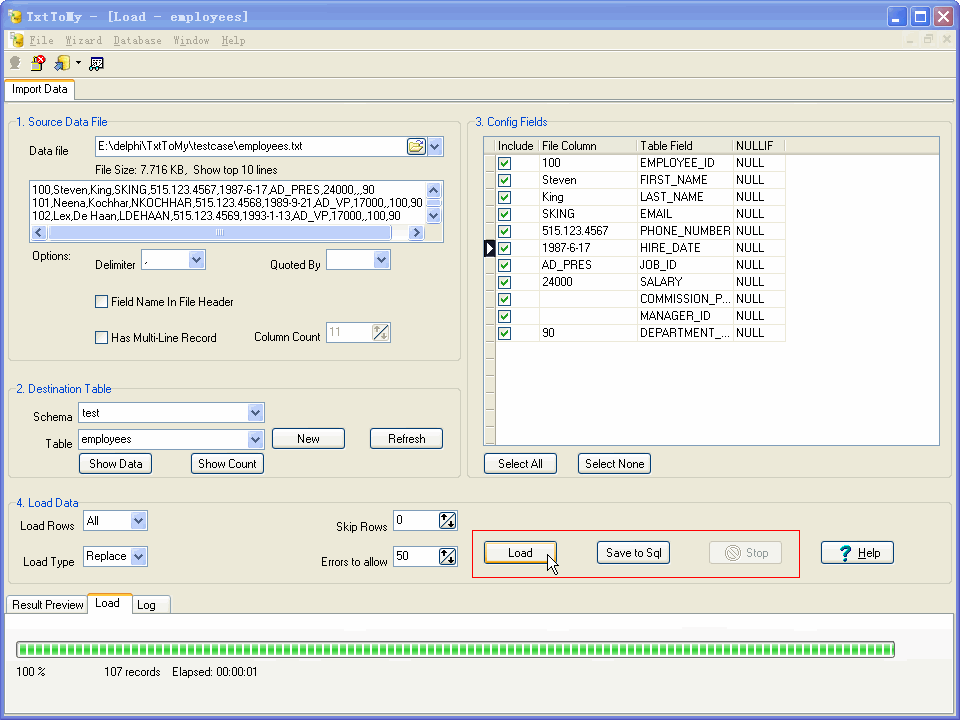 Move Data From CSV File To Mysql - move data