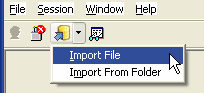 Import data from Csv (Txt) to Sql Server - import button