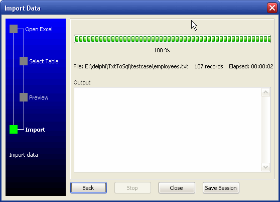 Import Data From Csv (Txt) To Sql Server - import data