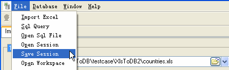 Import data from Excel To DB2 - sava/load session