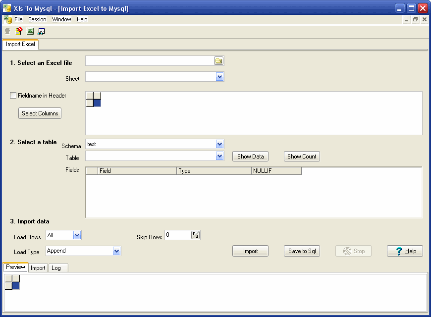 Import Data From Excel To Mysql - import form