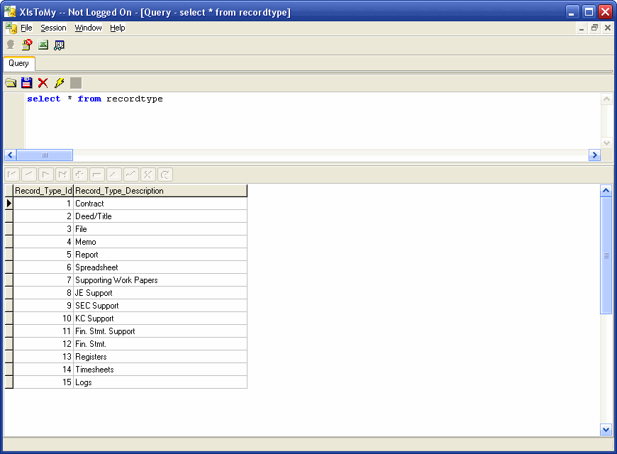 Import Data From Excel To Mysql - show mysql table
