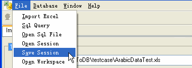 Import data from Excel To Mysql - sava/load session