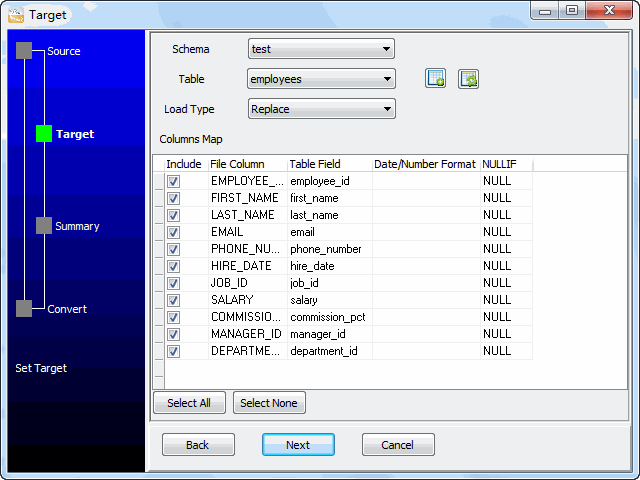 Bulk load XML files data To SQL Server - select table