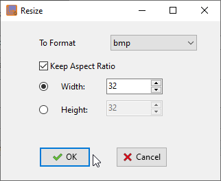 Batch Convert Image Files - change format