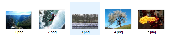 Batch convert PNG files to WebP format - source images