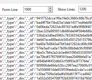 View Huge Text File - To Specific Part