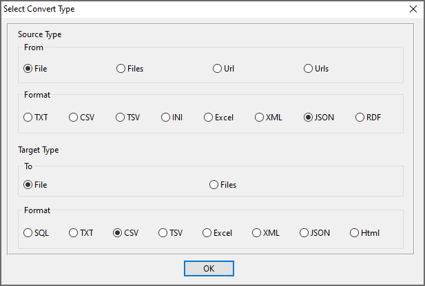 json to csv