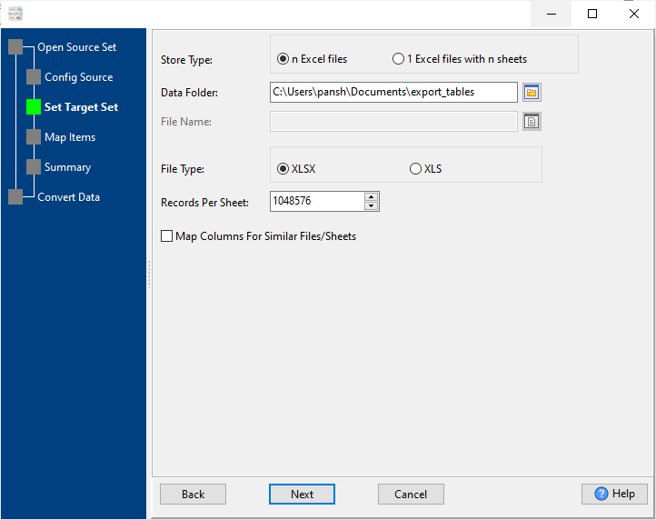 batch generate Excel files by JSON files - config Excel files