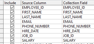 relational databases convert to MongoDB - convert table to collection