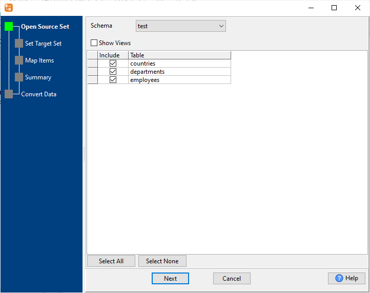 Batch convert data from MySQL  (MariaDB, Percona) tables to Oracle  tables - Open Source schema