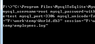 MySQL convert to SQLite - Command line