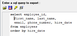 Oracle convert to SQLite - convert query