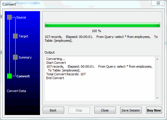 Import data from PostgreSQL Query To MySQL Table - export