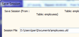 PostgreSQL convert to Oracle - sava/load session