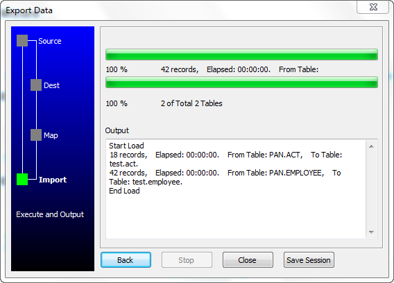 Bulk/Batch import data from Access to MySQL - import