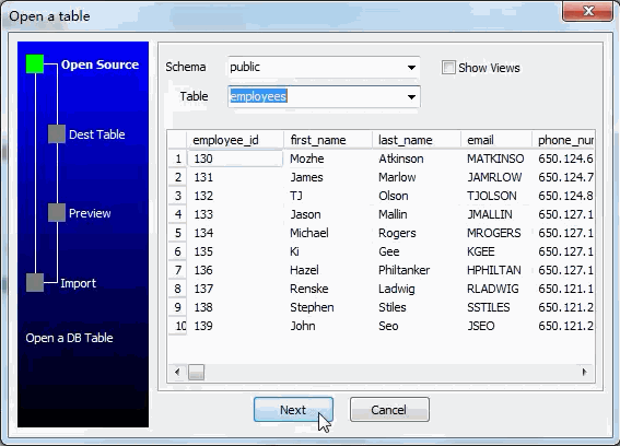 Transfer data from Redshift table to MySQL without programming