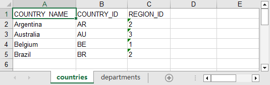 Merge Excel sheets result